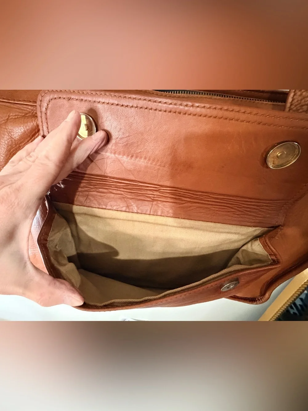 Vintage Frye Tote/Work Bage